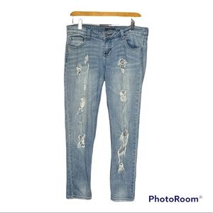 STS Blue Distressed Skinny Jeans Size 5